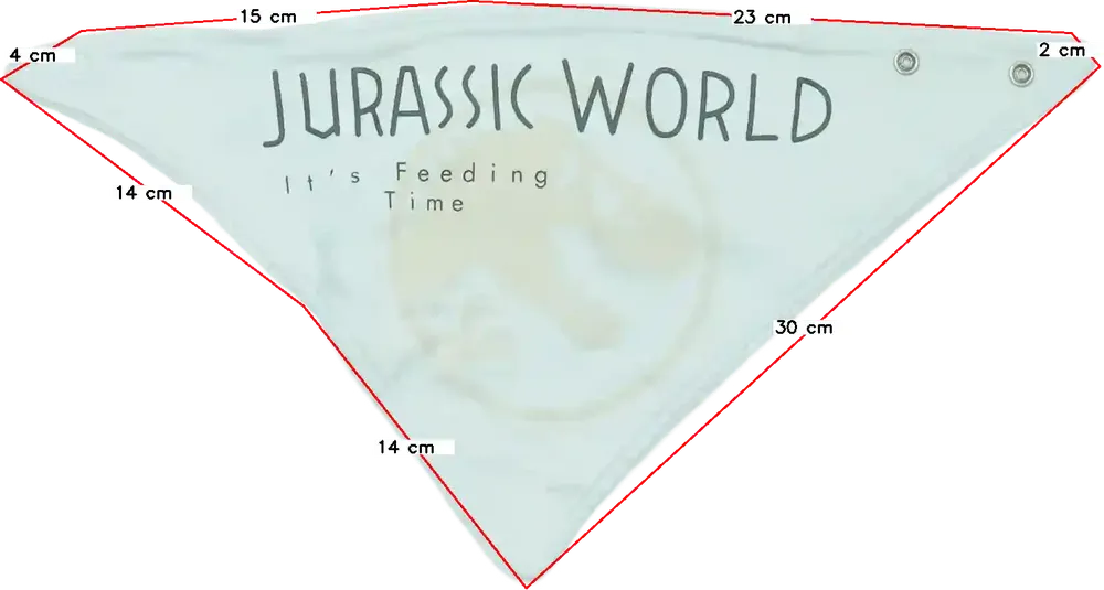 Kék Jurassic World Előke EU 86 / UK 12-18 hónap / US 18 hónap