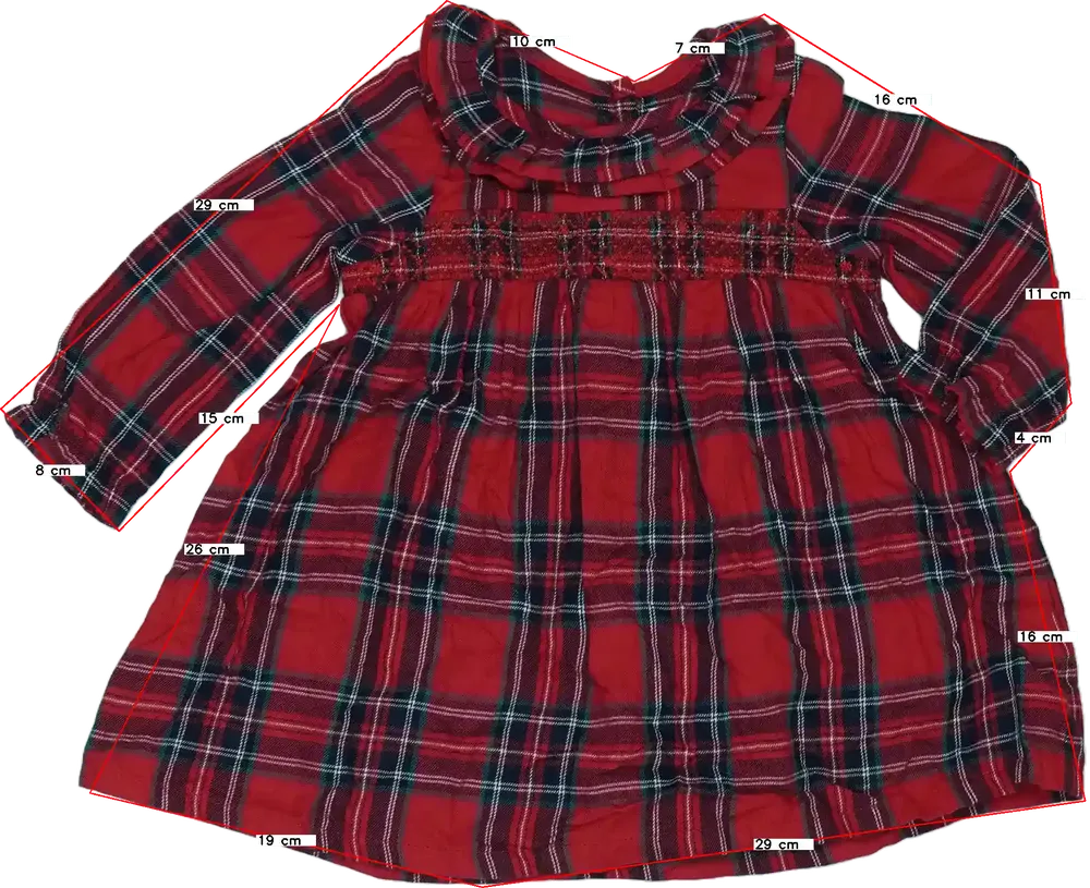 Piros George Ruha EU 74 / UK 6-9 hónap / US 6-9 hónap