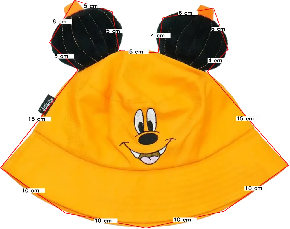 Sárga (narancs) Disney Jelmez Egyméret