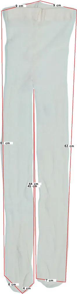 Rózsaszín Dressy Kidz Harisnya EU 122 / UK 7 év / US 7 év/M