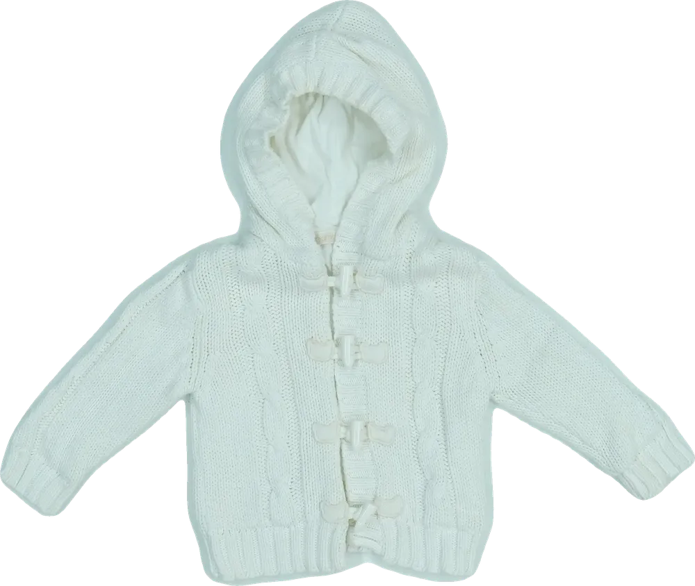 Fehér BHS Baby kocsikabát EU 68 / UK 3-6 hónap / US 3-6 hónap