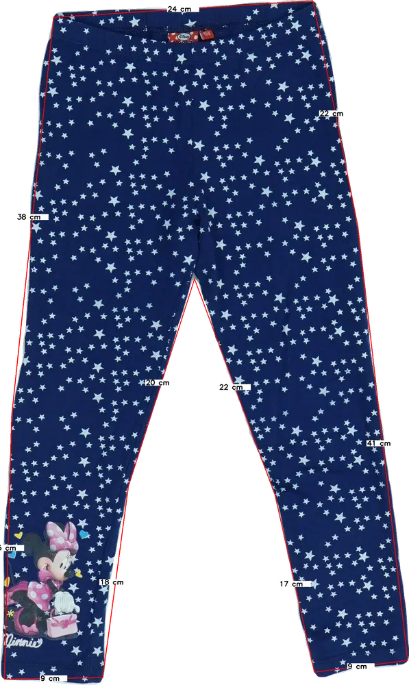 Kék Disney Leggings EU 128 / UK 8 év / US 8 év/M