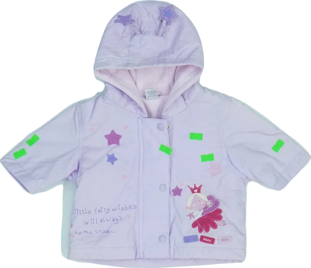 Lila Next Széldzseki EU 56 / UK Újszülött / US Újszülött