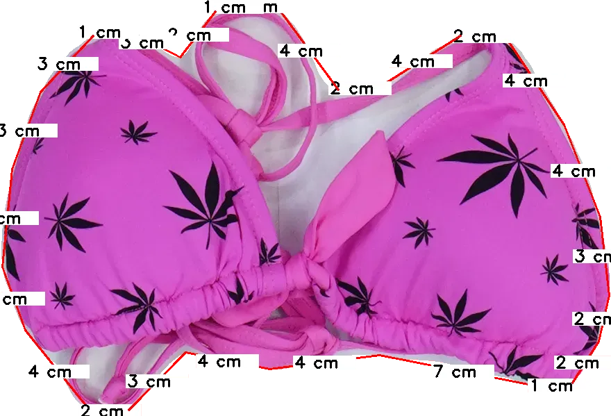 Rózsaszín Tally Weijl Bikini felső EU 36