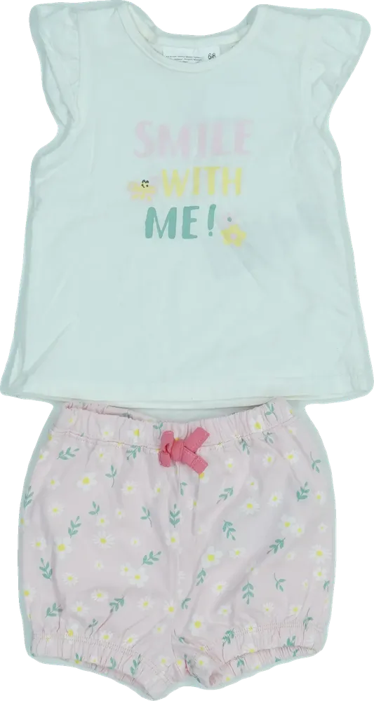Multicoloured Ergee 2-piece set - Top &amp; Bottom EU 68 / UK 3-6 months / US 3-6 months