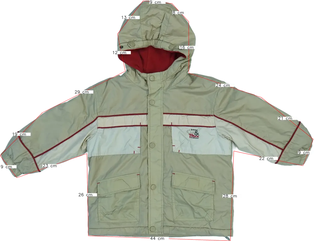 Barna Papagino Átmeneti kabát EU 110 / UK 5 év / US 5 év/XS