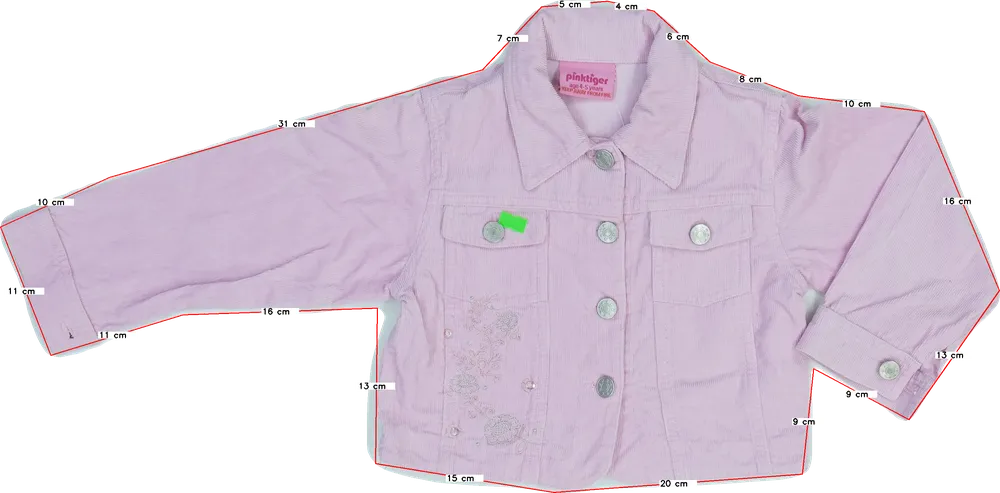 Rózsaszín Pinktiger Farmerdzseki EU 110 / UK 5 év / US 5 év/XS
