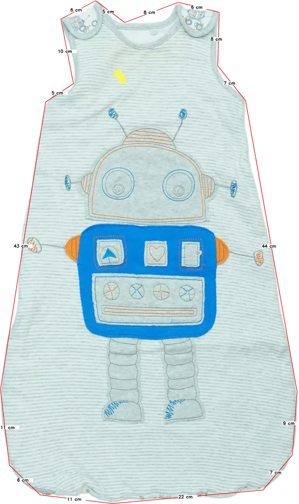 Fehér TU Hálózsák EU 80 / UK 9-12 hónap / US 12 hónap