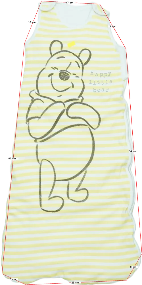 Fehér Disney Hálózsák EU 86 / UK 12-18 hónap / US 18 hónap