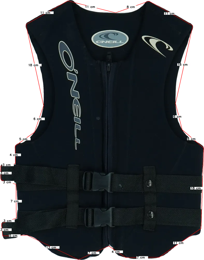 Fekete O'neill Szörfruházat M