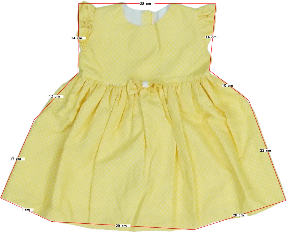 Sárga Kinder Collection Ruha EU 92 / UK 2 év / US 2T