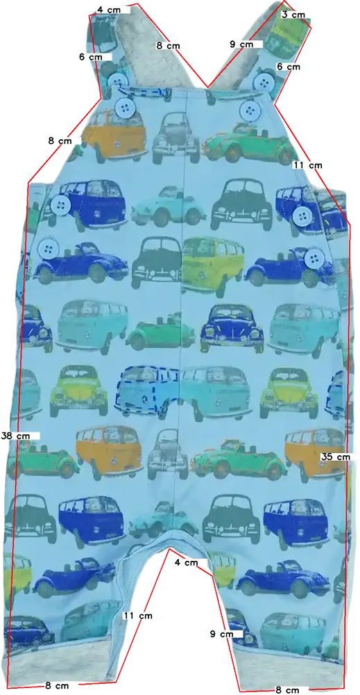 Kék Next Kantáros hosszú / rövidnadrág EU 68 / UK 3-6 hónap / US 3-6 hónap