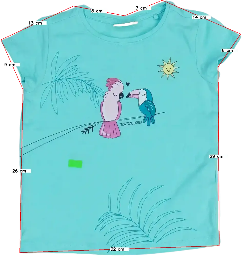 Kék OVS Póló EU 104 / UK 4 év / US 4T/XS