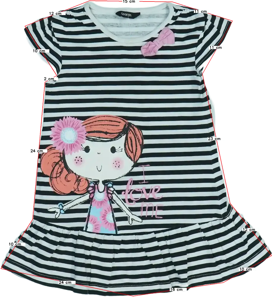 Fehér George Ruha EU 104 / UK 4 év / US 4T/XS