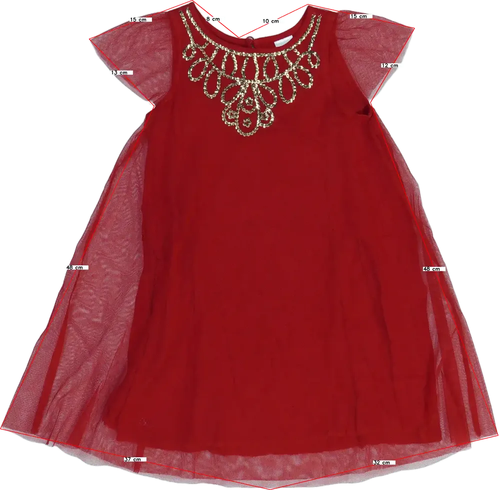 Piros Avon Ruha EU 116 / UK 6 év / US 6 év/S