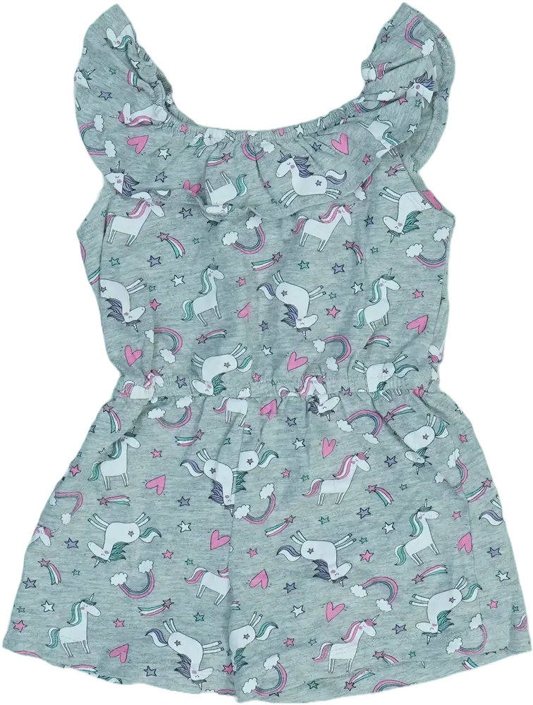 Szürke Primark Playsuit / Jumpsuit EU 110 / UK 5 év / US 5 év/XS