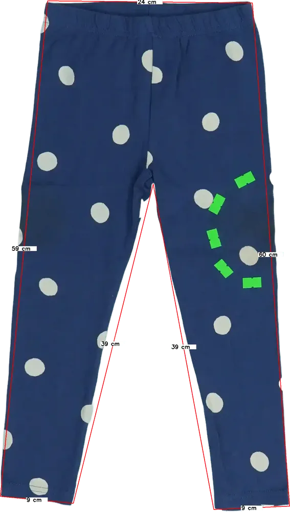 Kék George Leggings EU 116 / UK 6 év / US 6 év/S