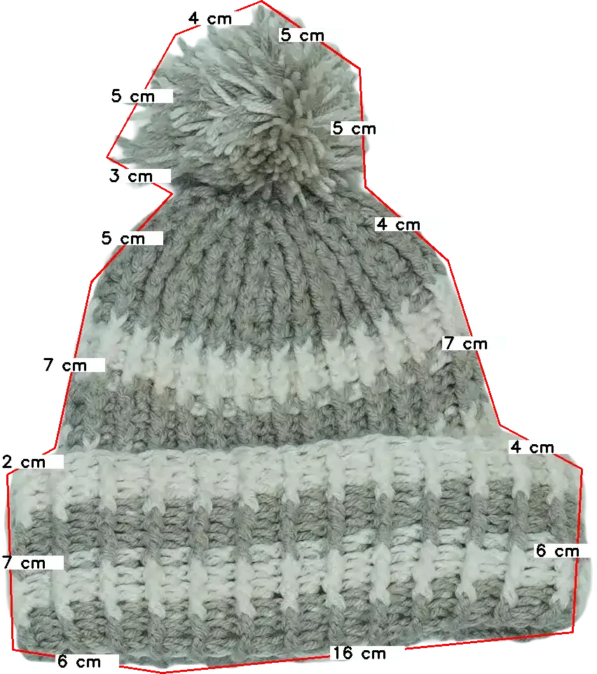 Szürke Egyéb Sapka EU 128 / UK 8 év / US 8 év/M