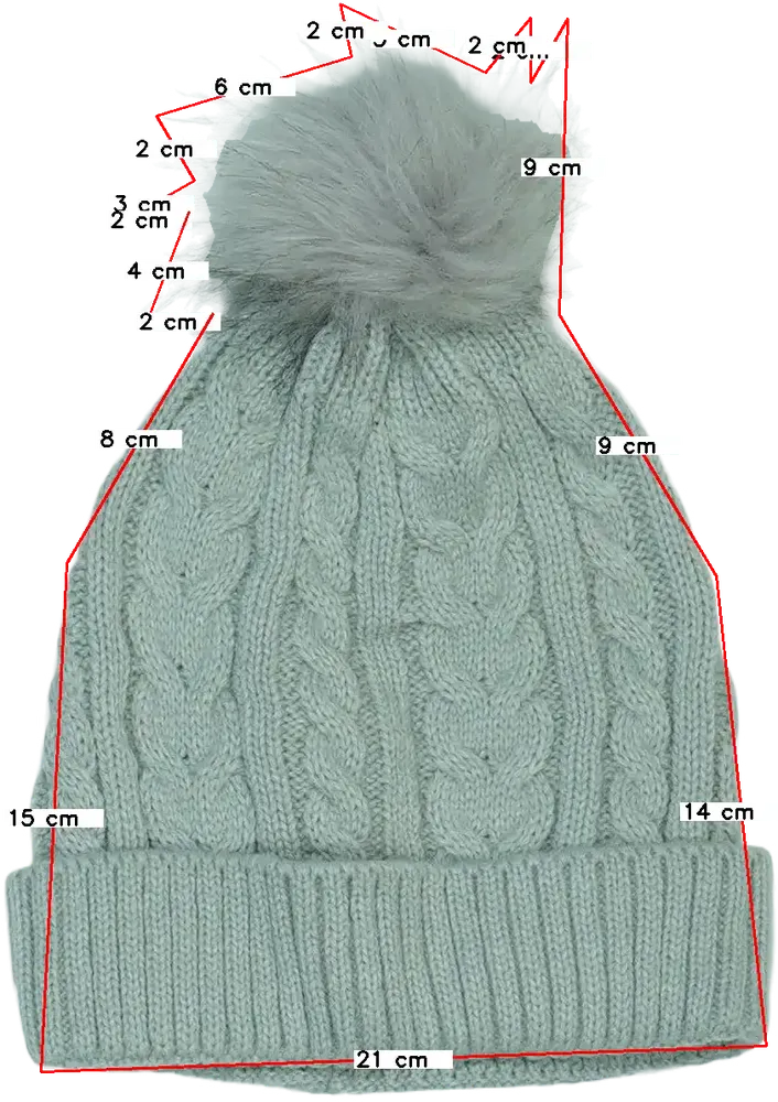 Szürke Egyéb Sapka EU 158 / UK 13 év / US 14 év/XL