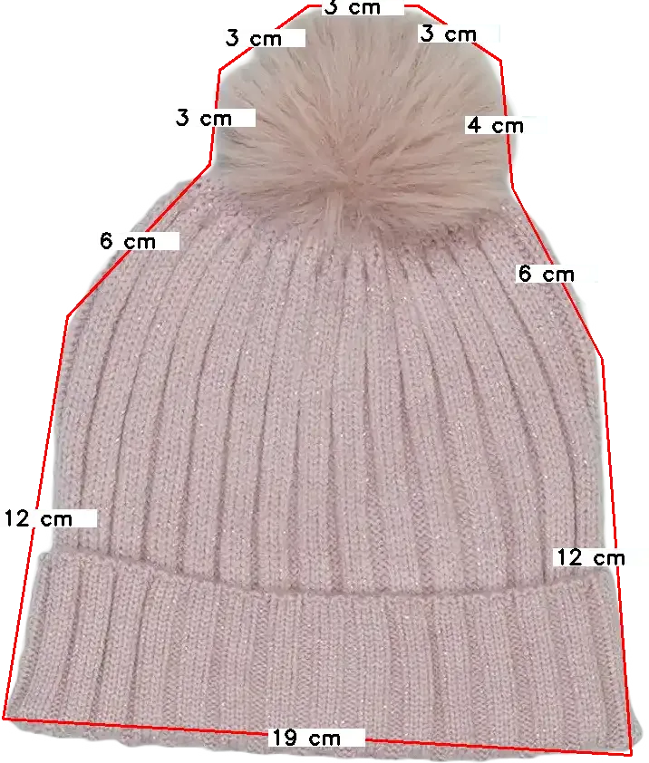 Rózsaszín Primark Sapka EU 128 / UK 8 év / US 8 év/M