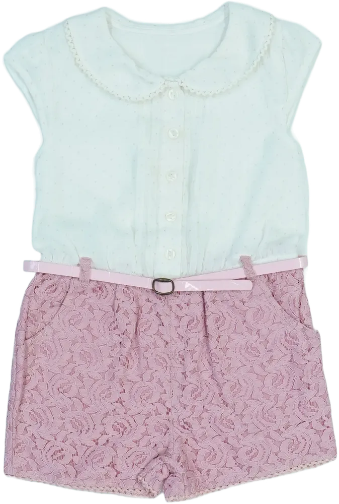 Rózsaszín Matalan Playsuit / Jumpsuit EU 110 / UK 5 év / US 5 év/XS