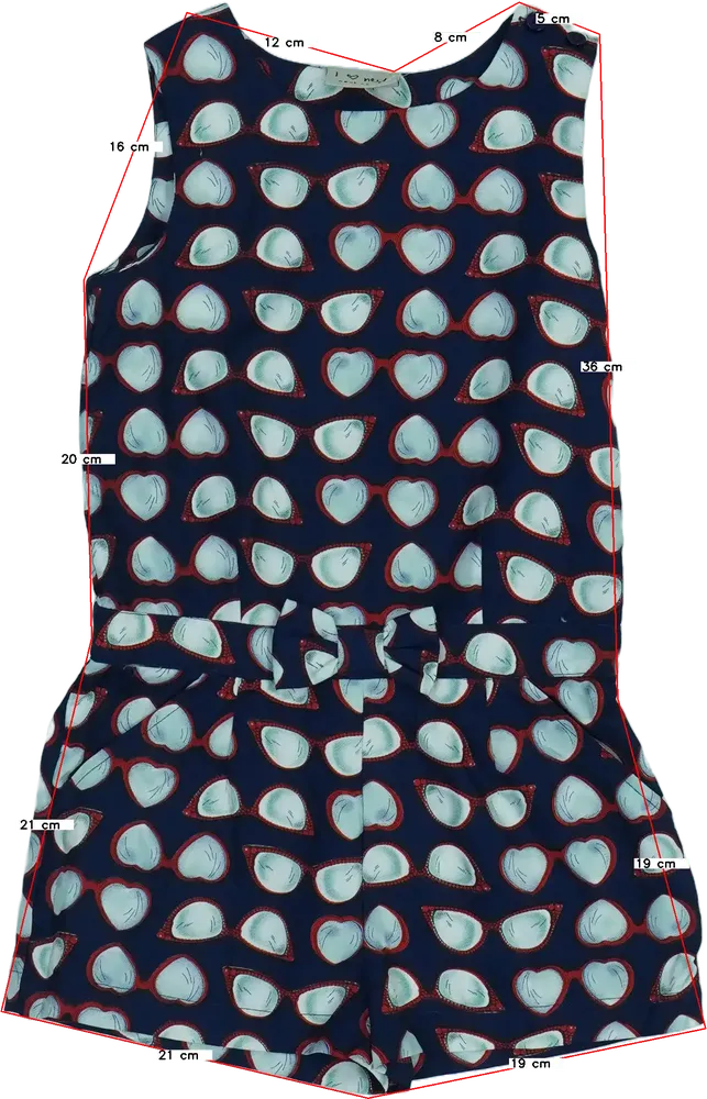 Kék Next Playsuit / Jumpsuit EU 110 / UK 5 év / US 5 év/XS