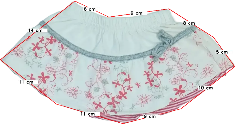 Fehér Egyéb Szoknya EU 56 / UK Újszülött / US Újszülött