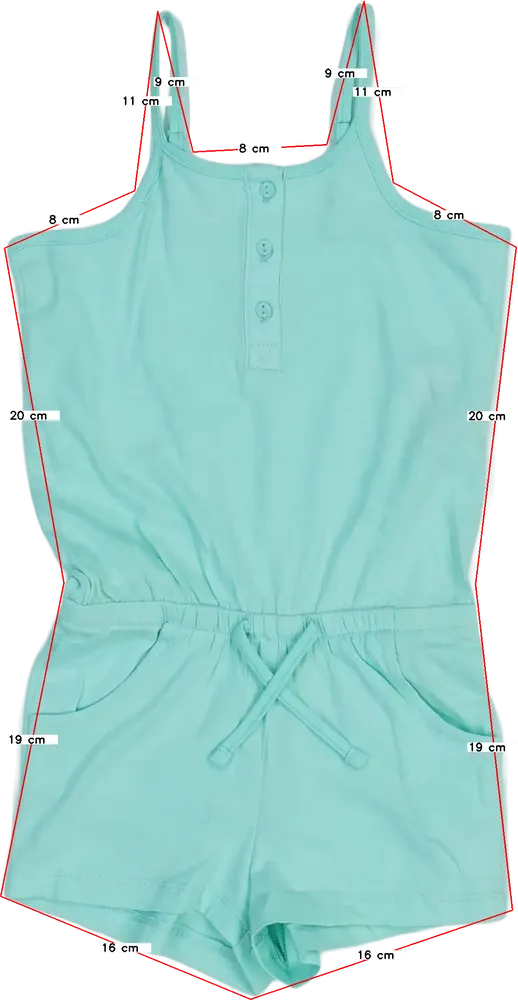 Zöld Alive Playsuit / Jumpsuit EU 116 / UK 6 év / US 6 év/S