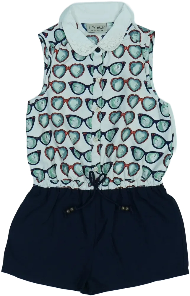 Kék Next Playsuit / Jumpsuit EU 110 / UK 5 év / US 5 év/XS