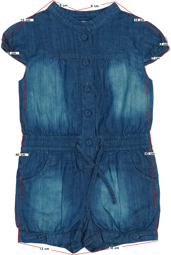 Kék Cherokee Playsuit / Jumpsuit EU 104 / UK 4 év / US 4T/XS