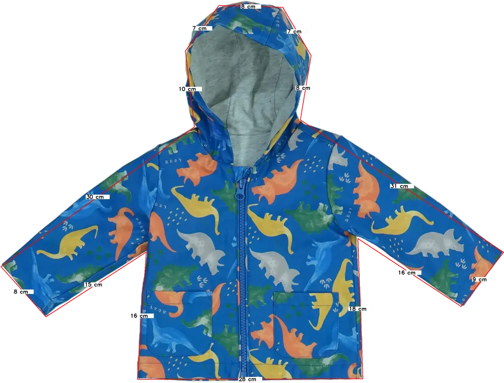 Kék TU Esőkabát EU 68 / UK 3-6 hónap / US 3-6 hónap