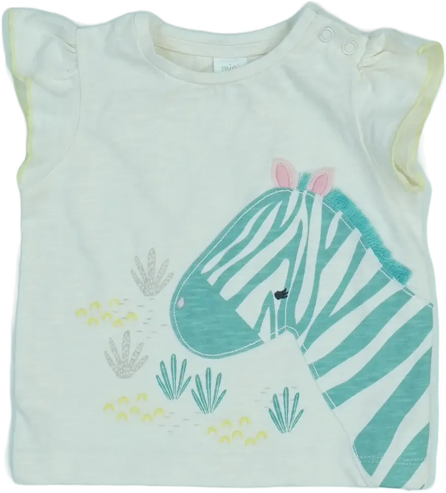 Fehér Mini Club Póló EU 68 / UK 3-6 hónap / US 3-6 hónap