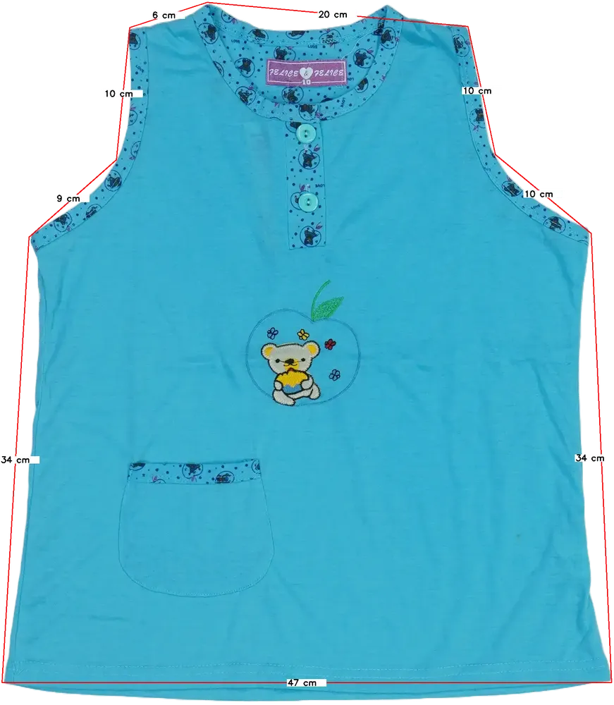 Kék Egyéb Pizsama felső EU 140 / UK 10 év / US 10 év/L