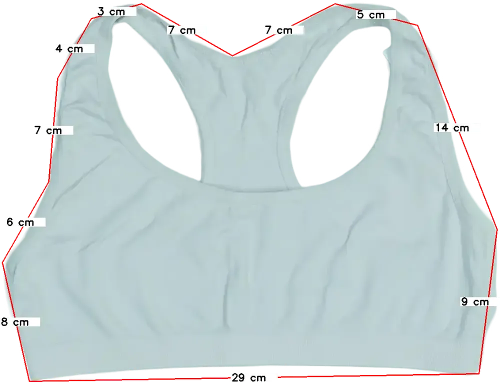 Fehér George Melltartó EU 158 / UK 13 év / US 14 év/XL