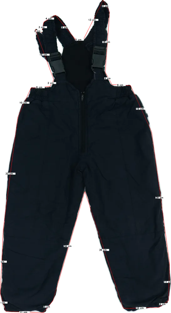 Fekete Egyéb Sínadrág EU 104 / UK 4 év / US 4T/XS