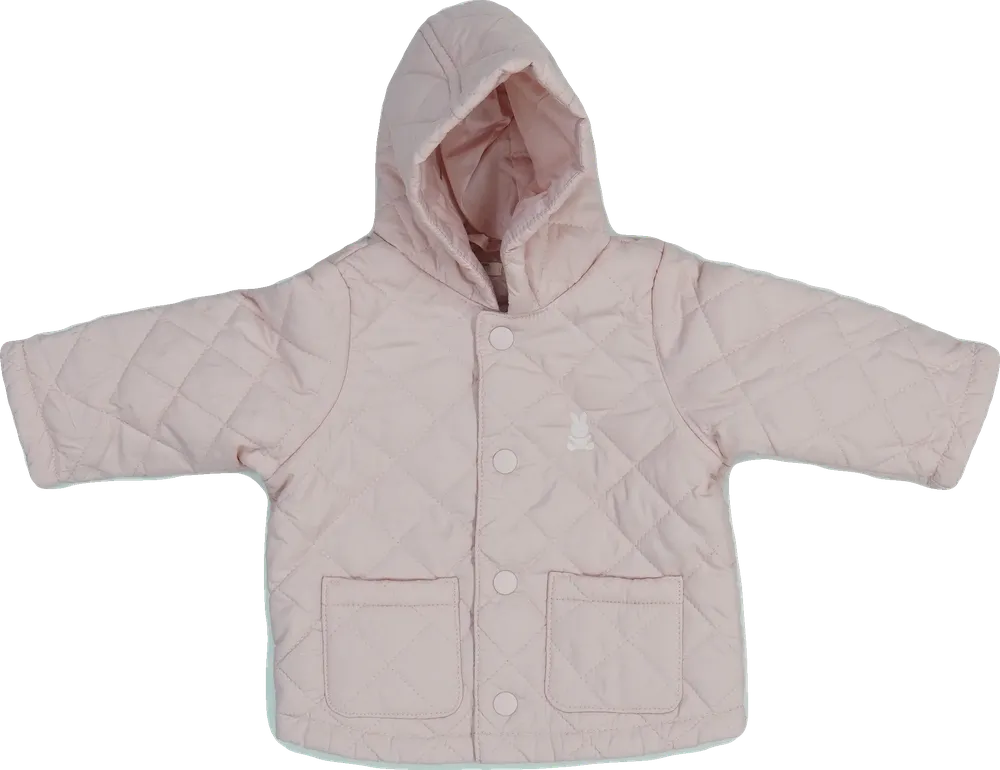 Rózsaszín Benetton Átmeneti kabát EU 68 / UK 3-6 hónap / US 3-6 hónap