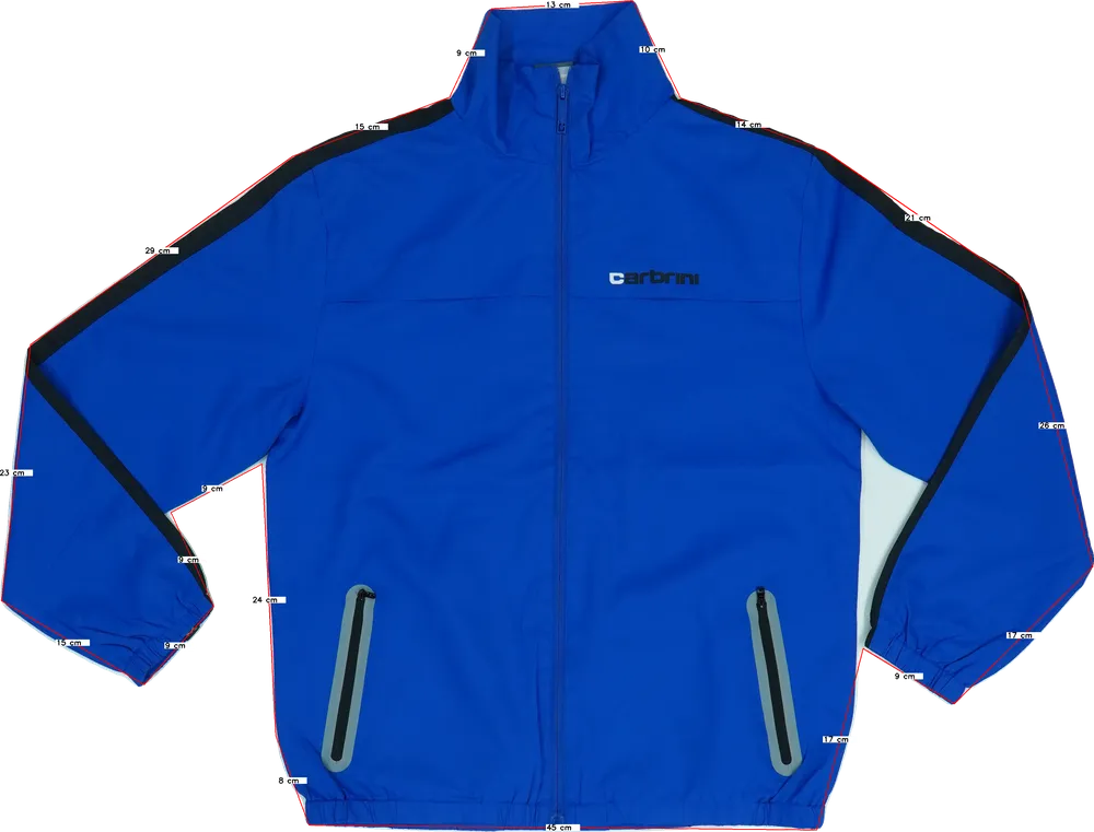 Kék Carbrini Széldzseki EU 170 / UK 15 év / US XL