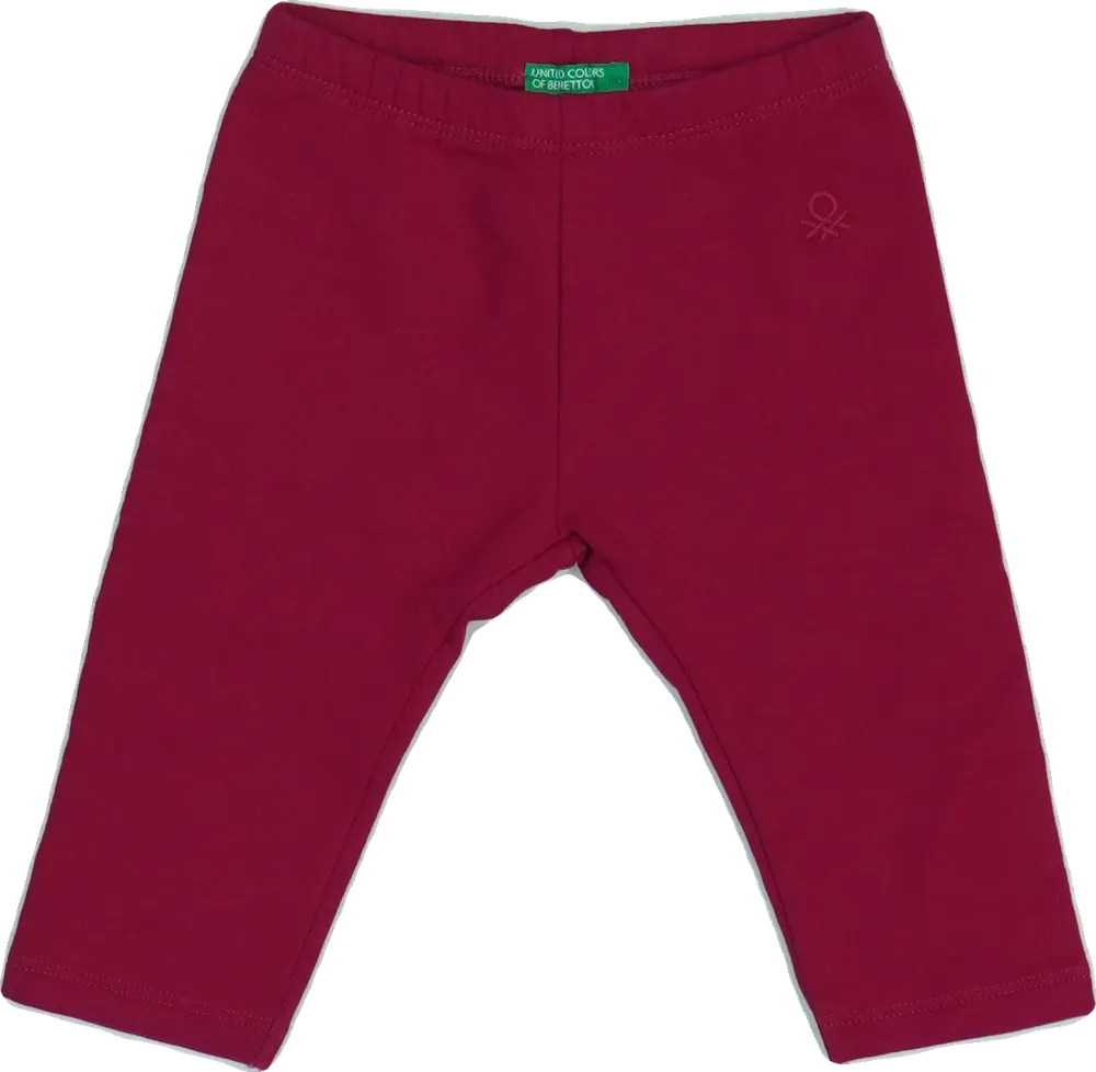 Rózsaszín Benetton Leggings EU 74 / UK 6-9 hónap / US 6-9 hónap