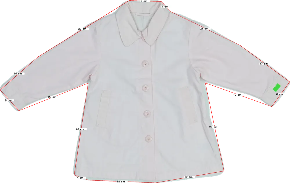 Rózsaszín St.Bernard Átmeneti kabát EU 86 / UK 12-18 hónap / US 18 hónap