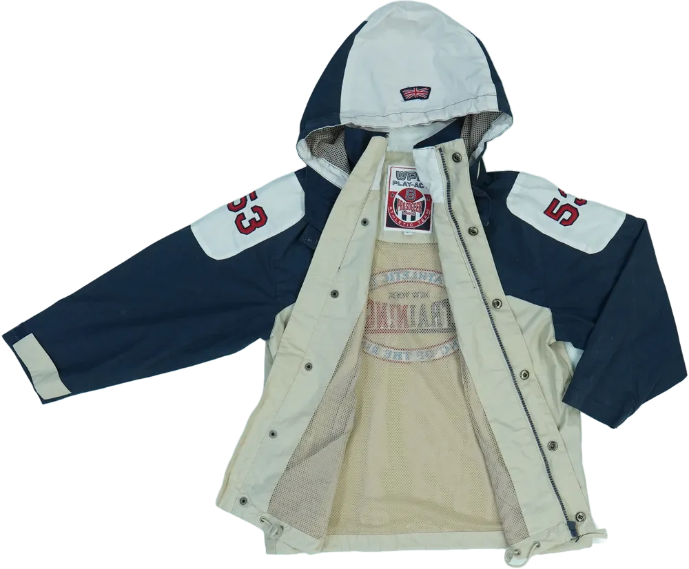 Kék WPM Széldzseki EU 128 / UK 8 év / US 8 év/M