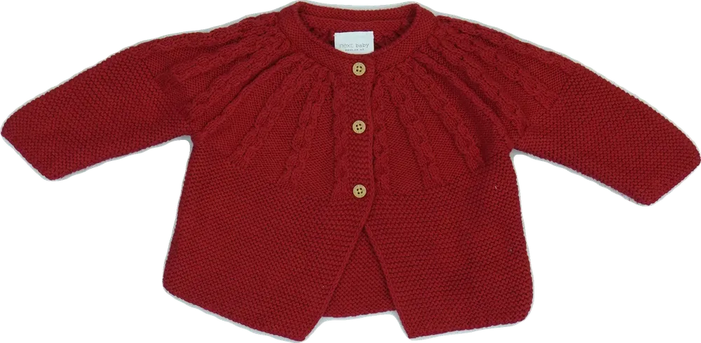 Piros Next Kardigán EU 62 / UK 0-3 hónap / US 0-3 hónap