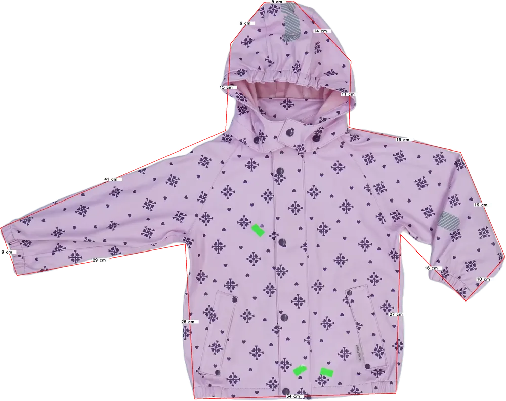 Rózsaszín Name it Esőkabát EU 104 / UK 4 év / US 4T/XS