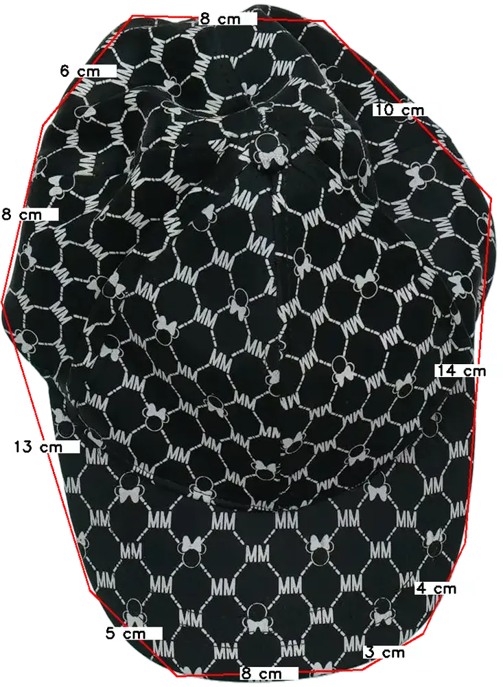 Fekete Disney Baseball sapka EU 152 / UK 12 év / US 12 év/L