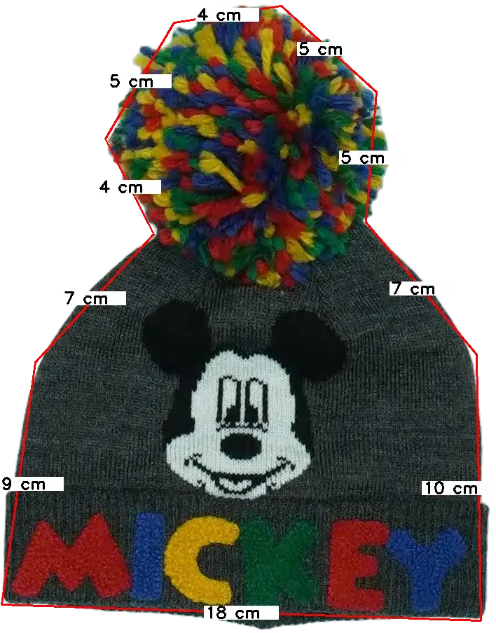 Szürke George Sapka EU 80 / UK 9-12 hónap / US 12 hónap