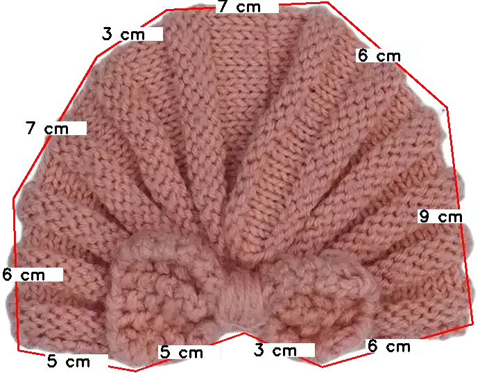 Rózsaszín Egyéb Sapka EU 86 / UK 12-18 hónap / US 18 hónap