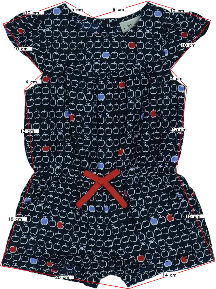 Kék Next Playsuit / Jumpsuit EU 74 / UK 6-9 hónap / US 6-9 hónap