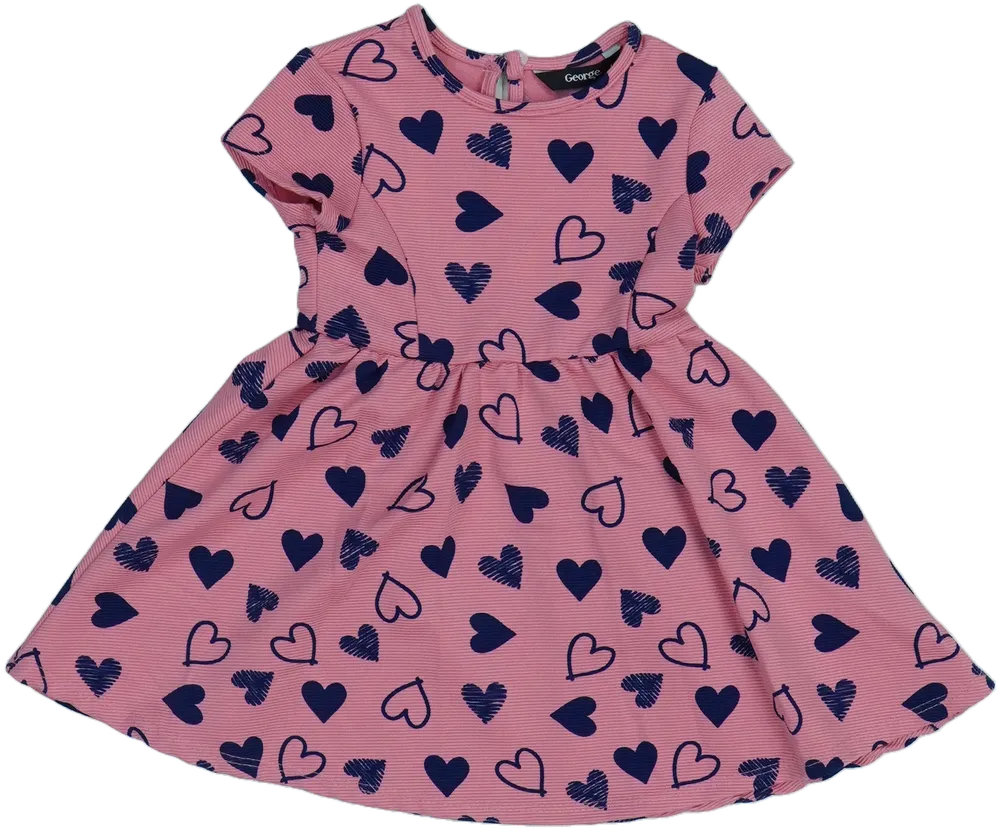 Rózsaszín George Ruha EU 80 / UK 9-12 hónap / US 12 hónap