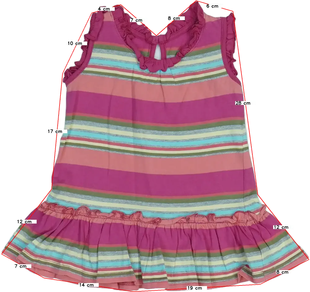 Többszínű Matalan Ruha EU 80 / UK 9-12 hónap / US 12 hónap