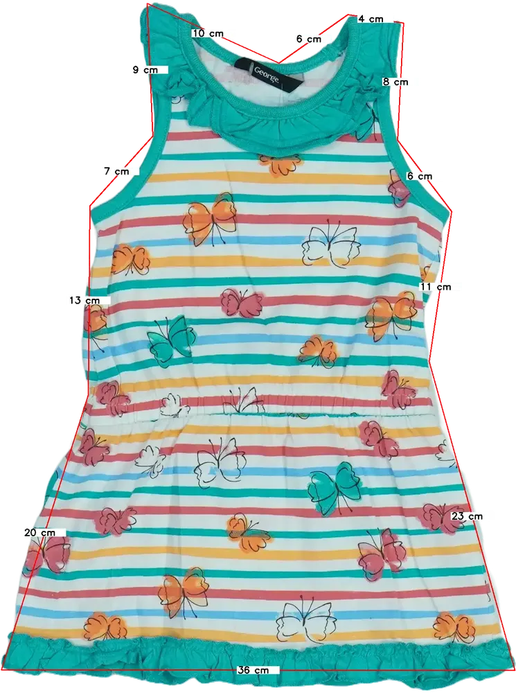 Fehér George Ruha EU 86 / UK 12-18 hónap / US 18 hónap