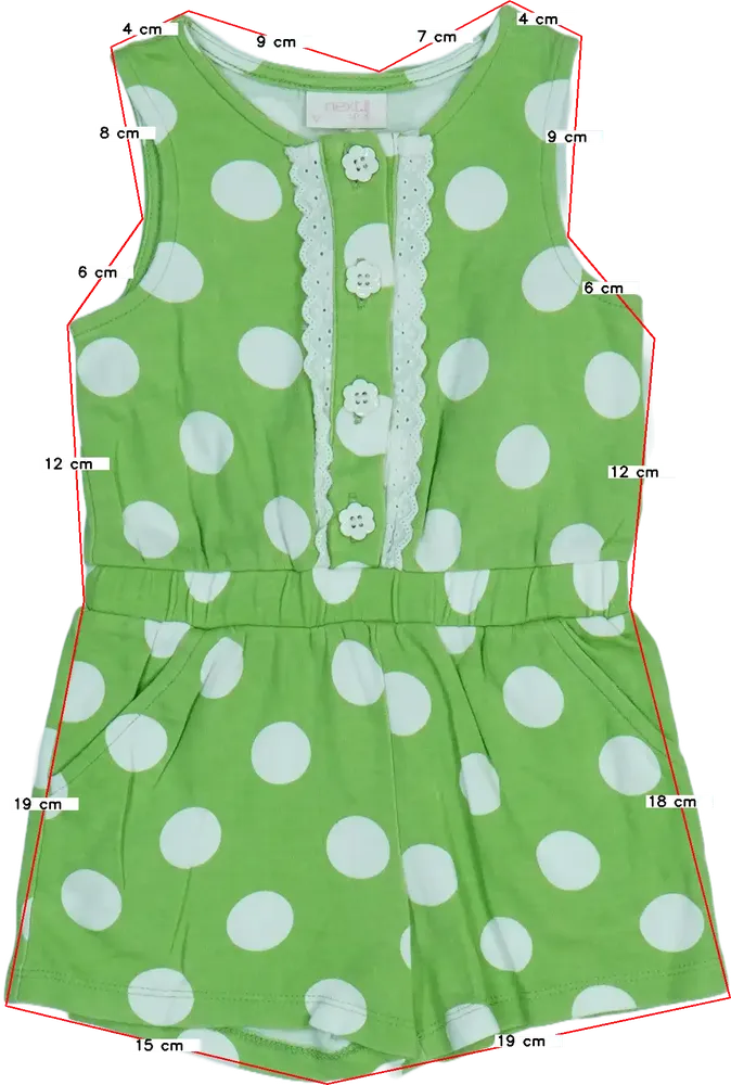 Zöld Next Playsuit / Jumpsuit EU 86 / UK 12-18 hónap / US 18 hónap